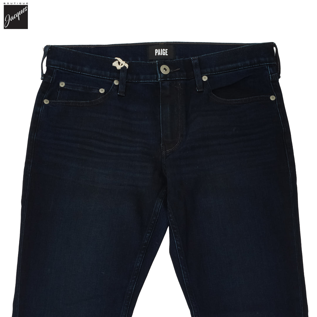 Lennox - Thayer - Dark Blue Wash Slim Fit Vintage Transcend  Jeans - PAIGE