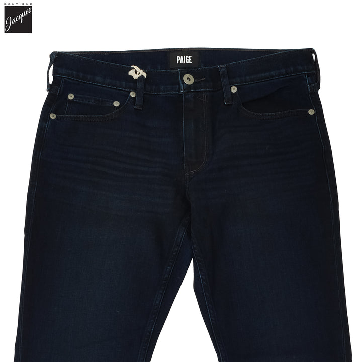 Lennox - Thayer - Dark Blue Wash Slim Fit Vintage Transcend  Jeans - PAIGE