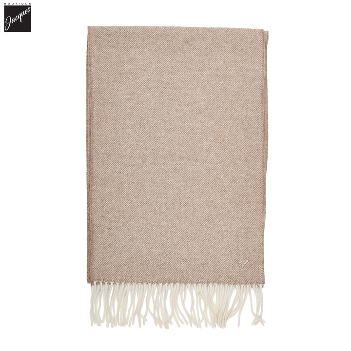 Sand Solid Wool Scarf - Stenströms