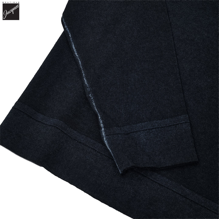 Mammoth Blue Vintage Wash Extra-Fine Merino Sweater - Patrick Assaraf