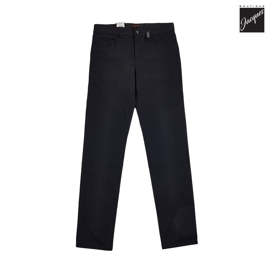 Blue Structure Ceramica Pipe Five Pocket Pants - ALBERTO