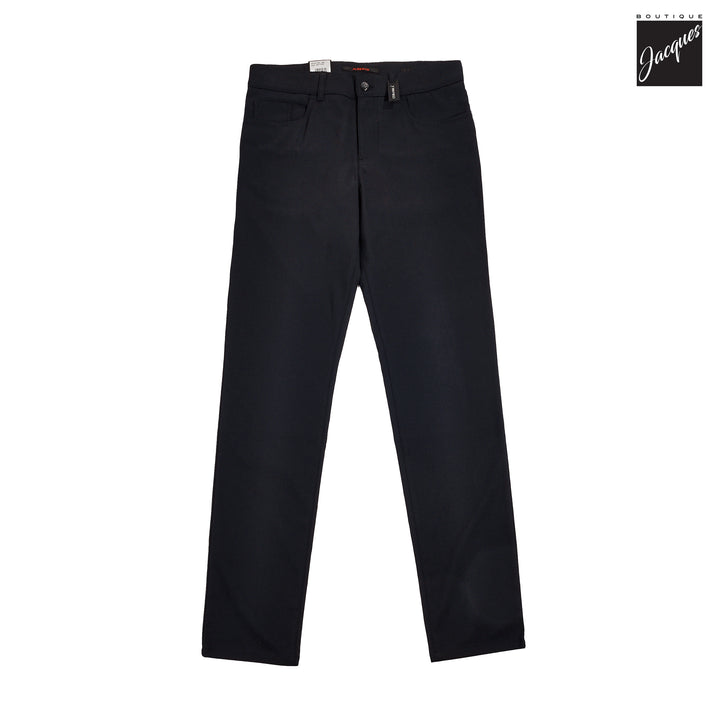 Blue Structure Ceramica Pipe Five Pocket Pants - ALBERTO