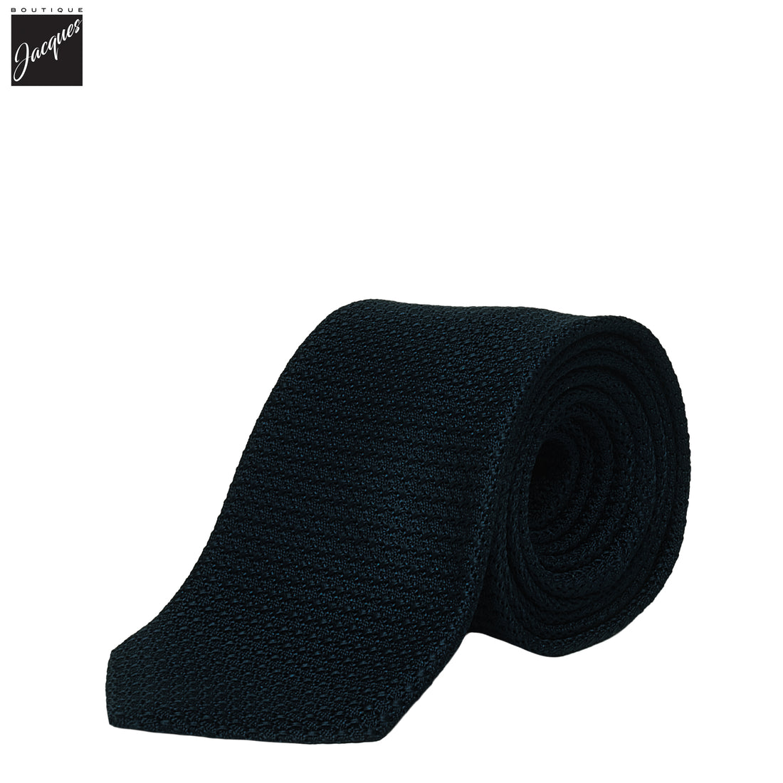 Dark Blue Silk Grenadine Tie - DION