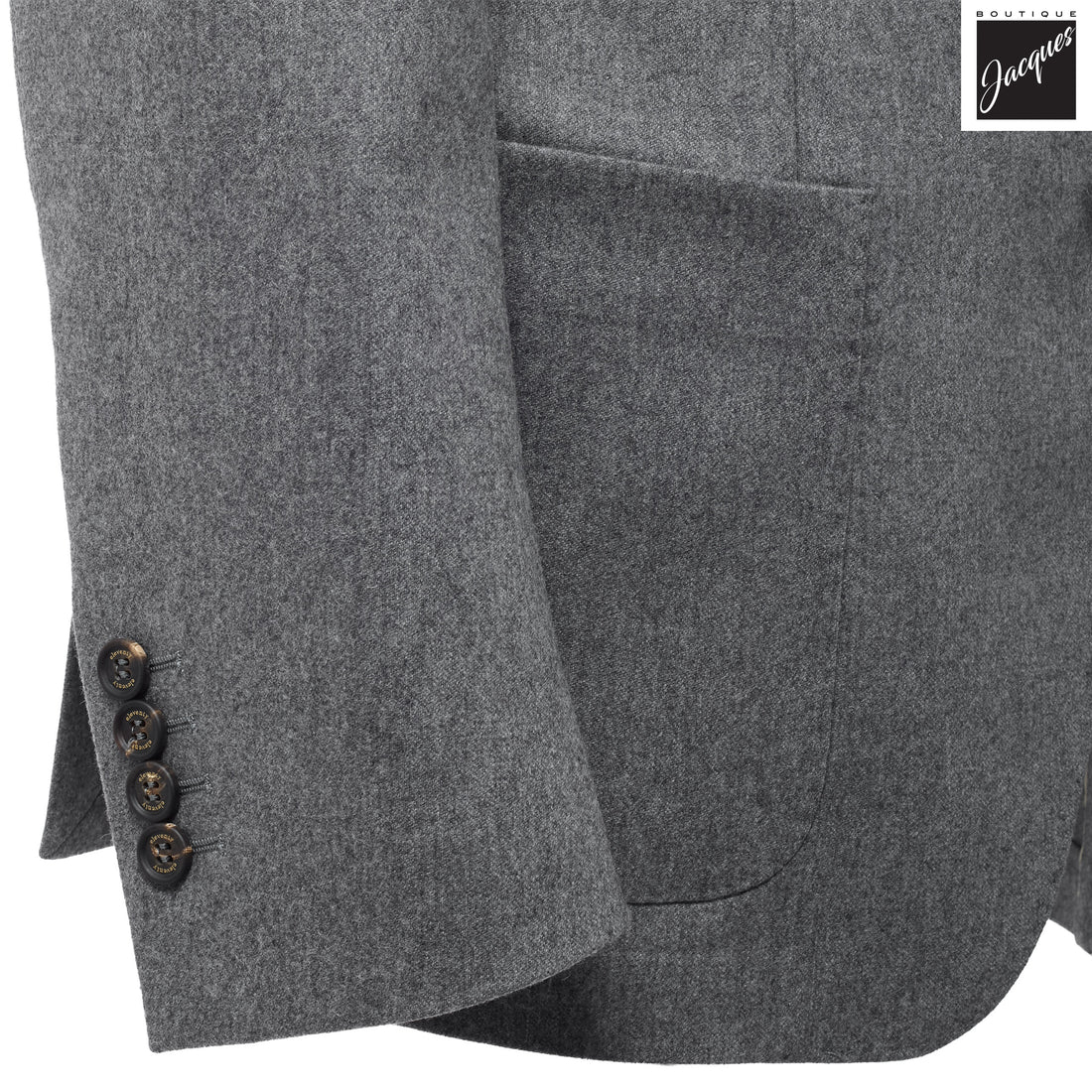 Gray Wool-Cashmere Stretch Contemporary Sport Jacket - ELEVENTY