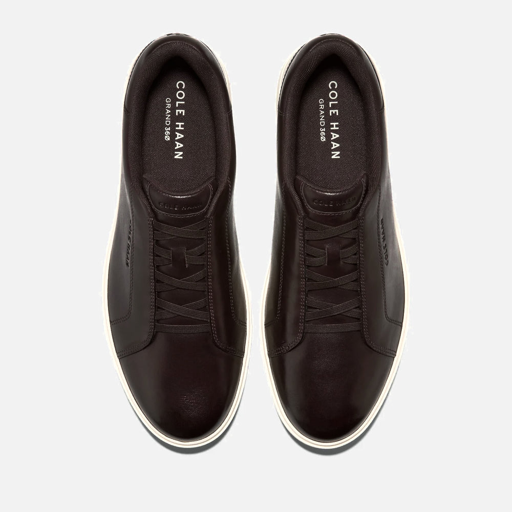 Dark Chocolate / Ivory GrandPrø Luxe Slip-On Sneakers - Cole Haan - Boutique Jacques International