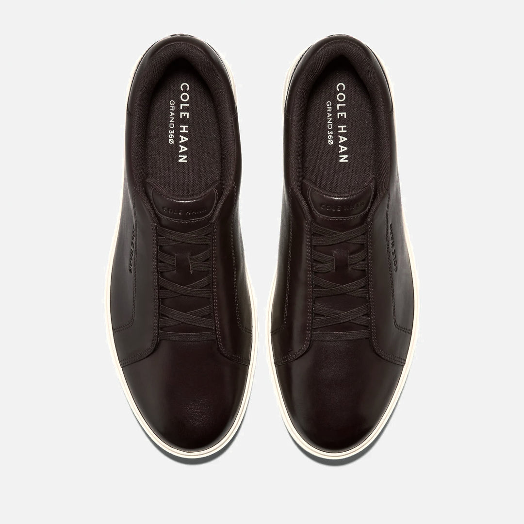 Dark Chocolate / Ivory GrandPrø Luxe Slip-On Sneakers - Cole Haan - Boutique Jacques International