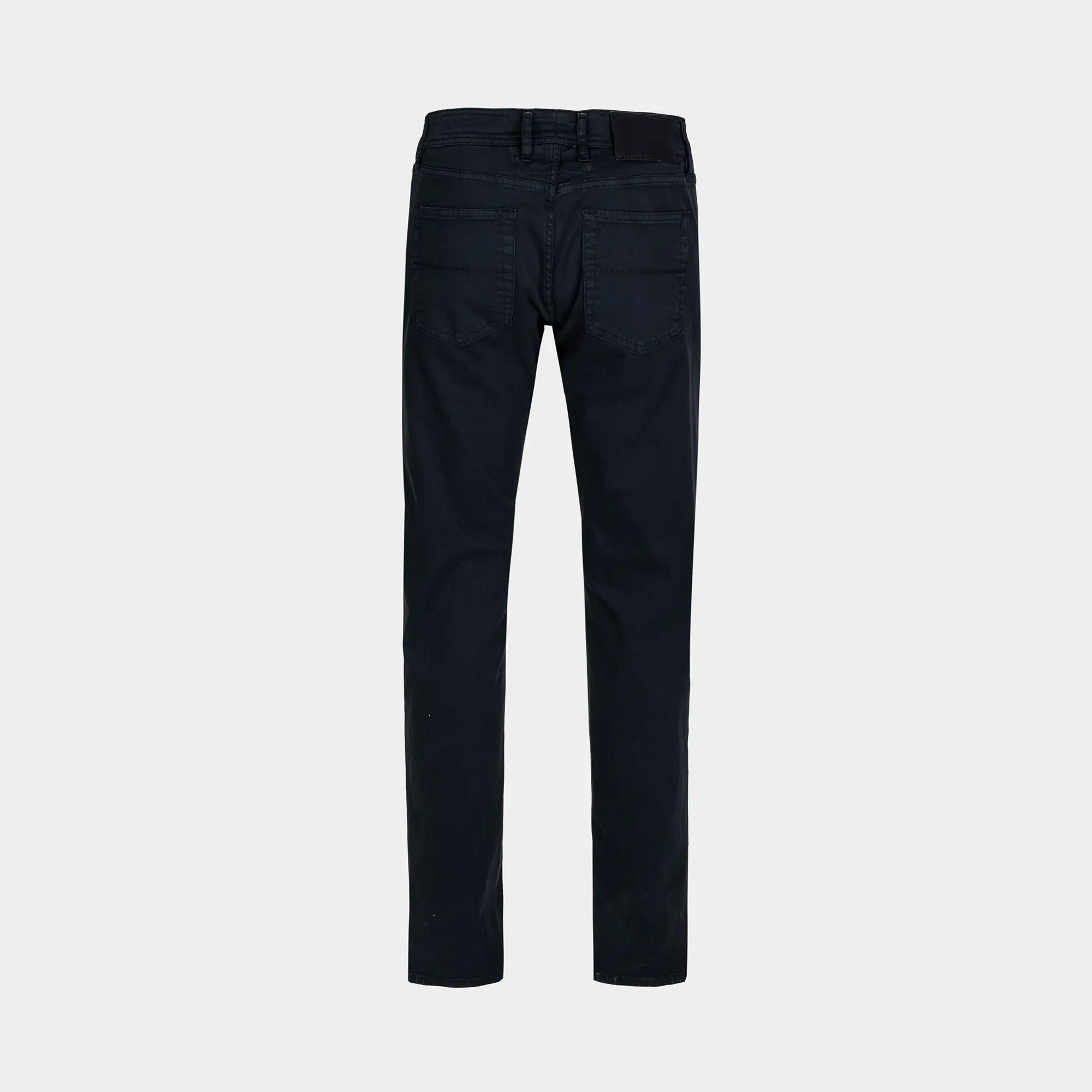 Dark Blue Soft Dye Michelangelo Super-Stretch Five Pocket Pants - TRAMAROSSA - Boutique Jacques International