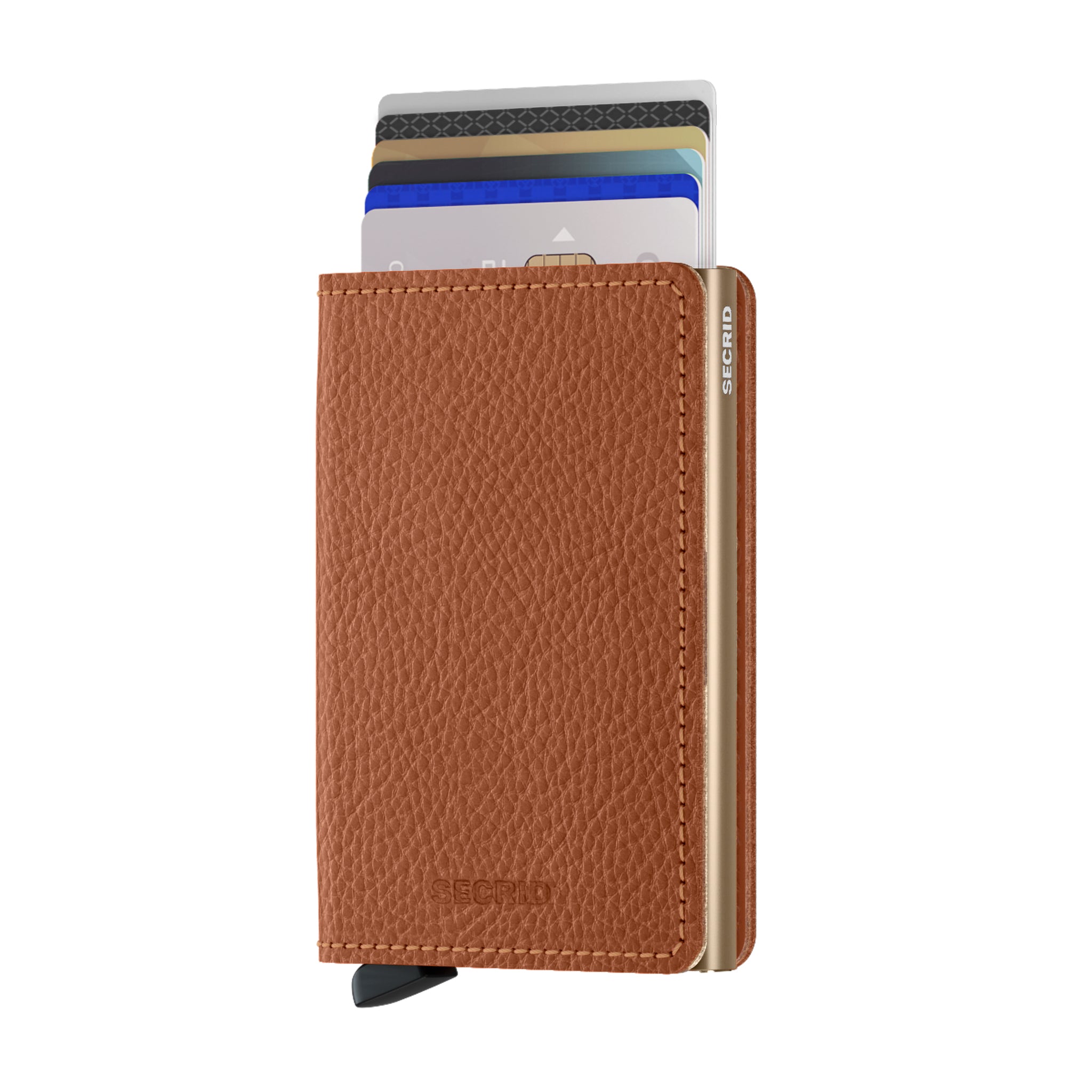 Caramello-Sand Vegetable-Tanned Leather SlimWallet - Secrid