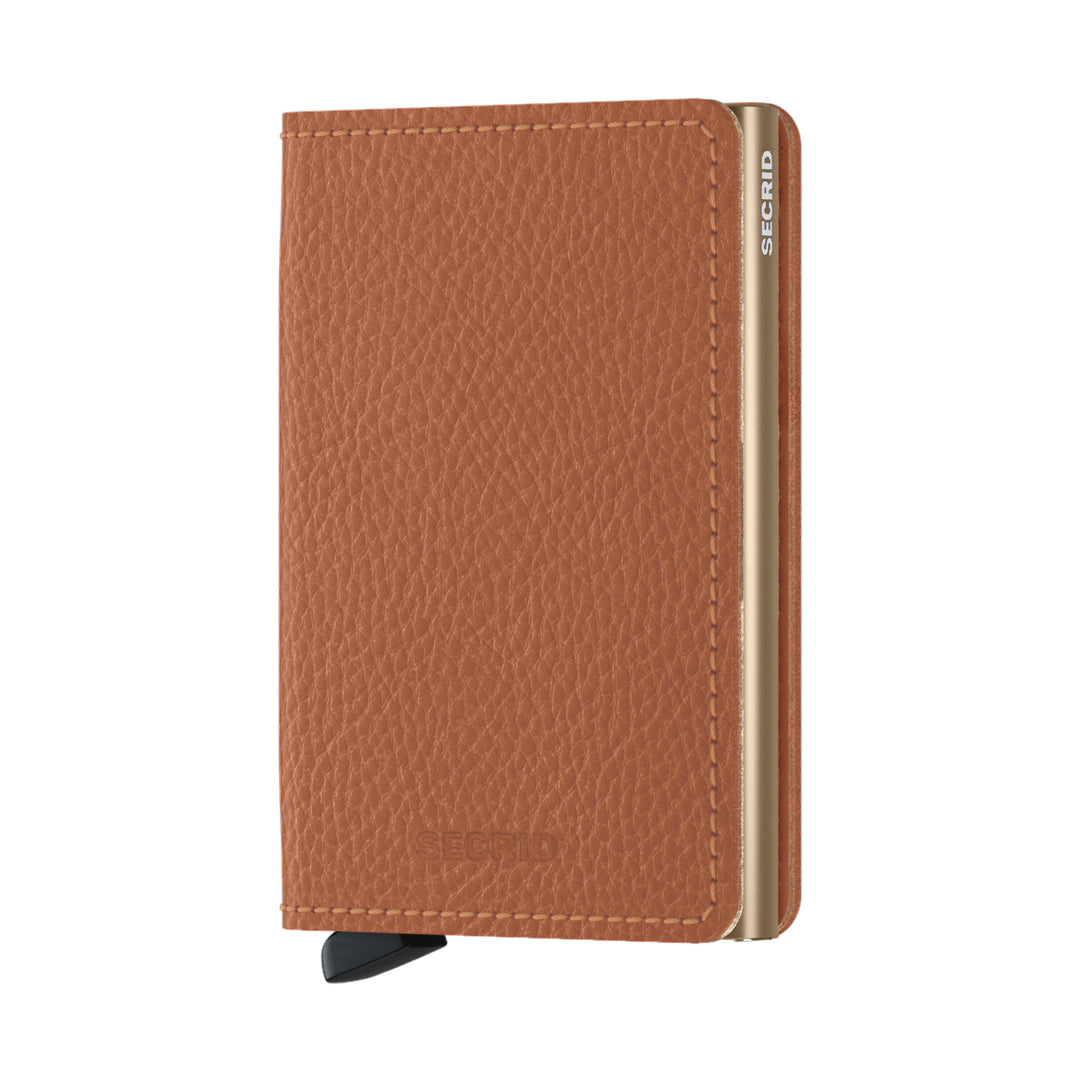 Caramello-Sand Vegetable-Tanned Leather SlimWallet - Secrid