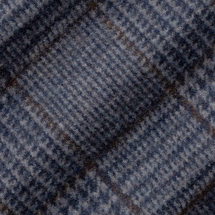 Blue Check Loro Piana Hartford Contemporary Fit Knitted Sport Jacket - Jack Victor - Boutique Jacques International