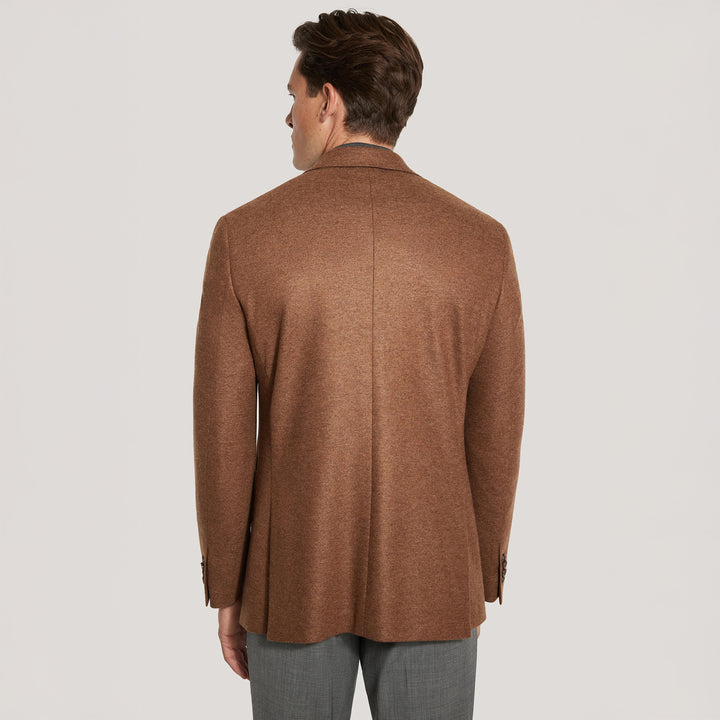 Caramel Loro Piana Cashmere Darwin Contemporary Fit Sport Jacket - Jack Victor
