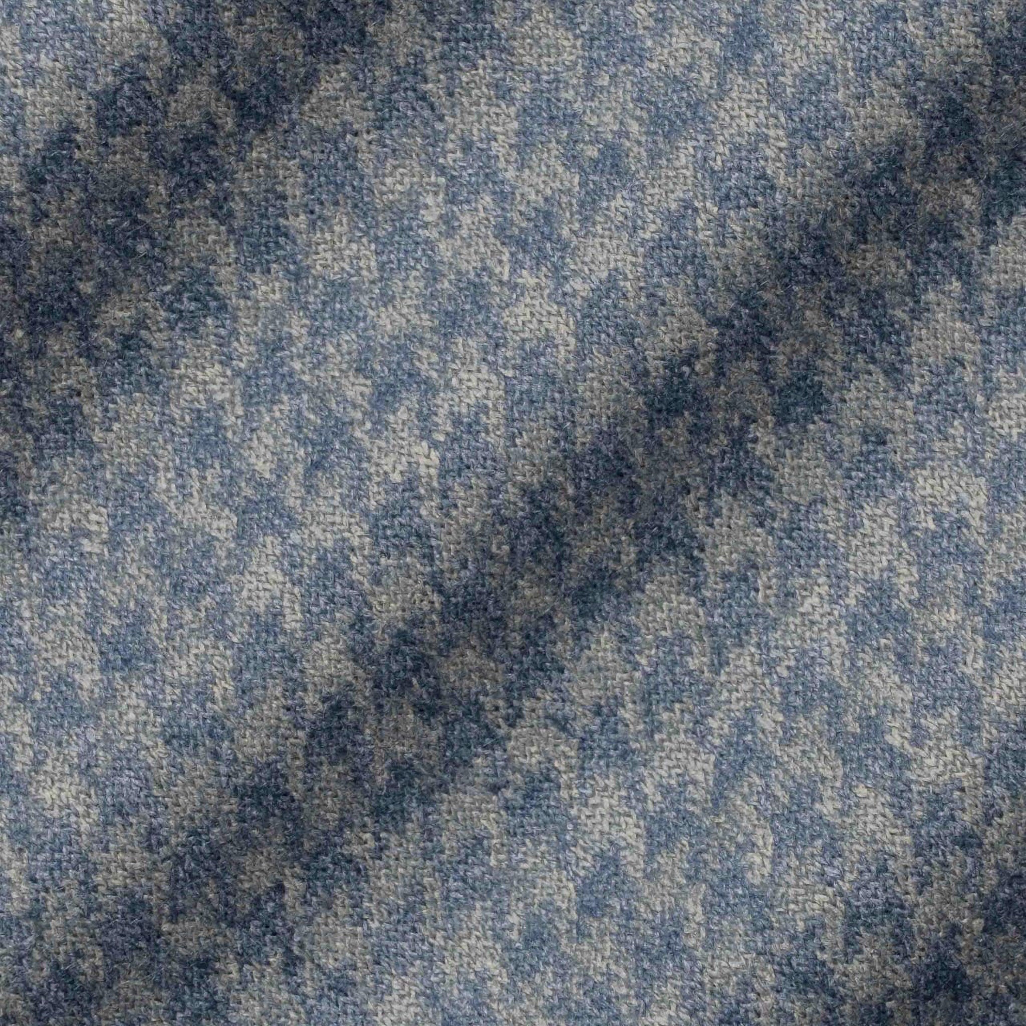 Blue Houndstooth Silk-Cashmere Hartford Contemporary Fit Unconstructed Sport Jacket - Jack Victor