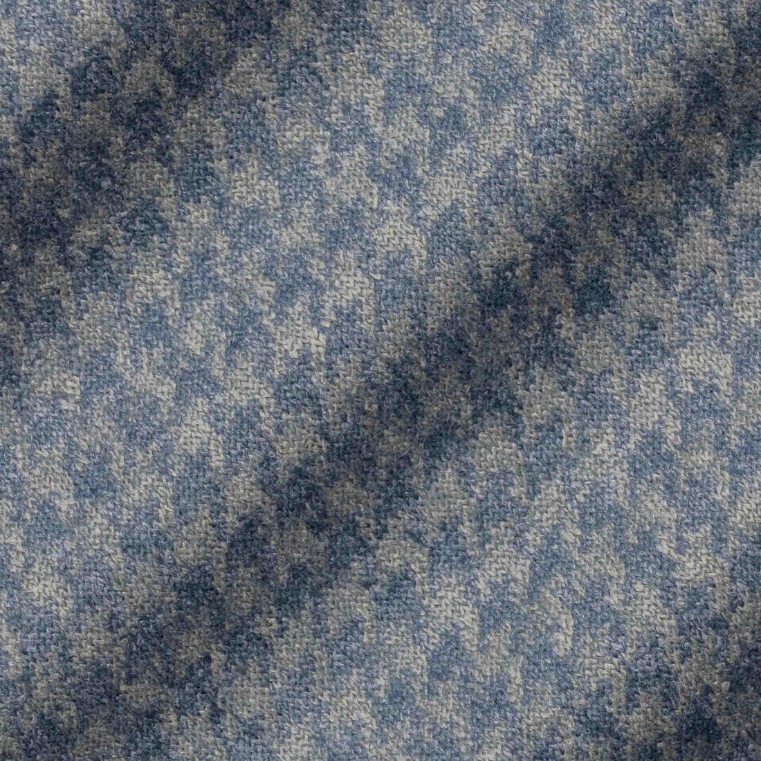 Blue Houndstooth Silk-Cashmere Hartford Contemporary Fit Unconstructed Sport Jacket - Jack Victor