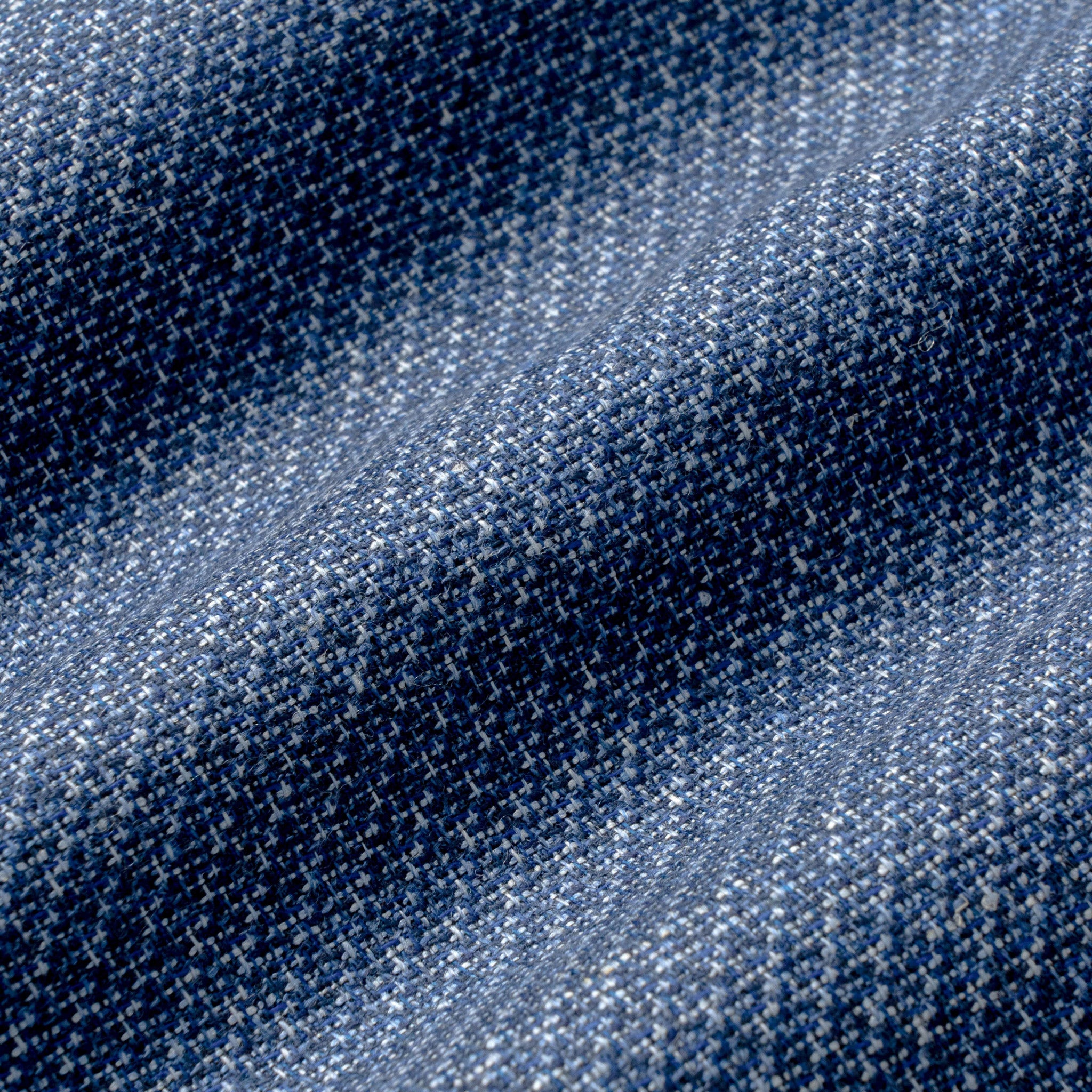 Blue Mélange Wool/Silk/Cotton Morton Contemporary Fit Sport Jacket - Jack Victor - Boutique Jacques International