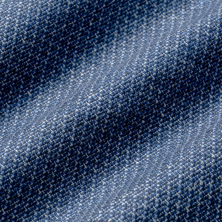 Blue Mélange Wool/Silk/Cotton Morton Contemporary Fit Sport Jacket - Jack Victor