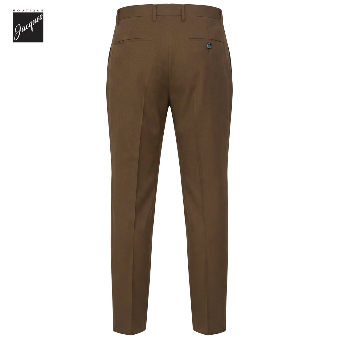Caramel Superlight Wool-Stretch Vulcano Fit Trousers - Berwich - Boutique Jacques International