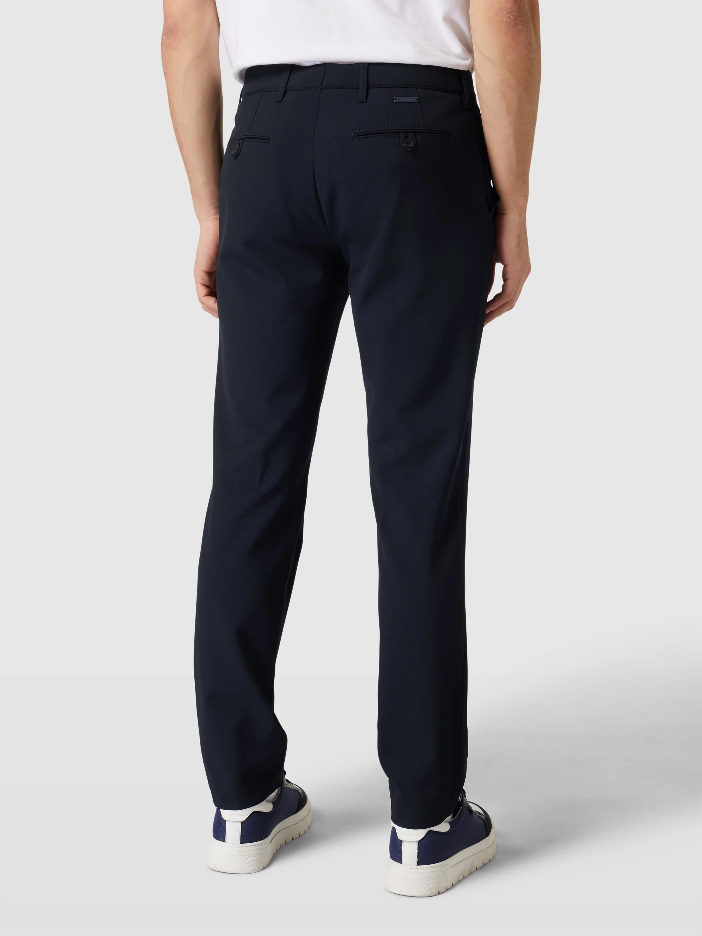 Ceramica Rob Slim Fit Stretch Blue Dress Pant - ALBERTO - Boutique Jacques International