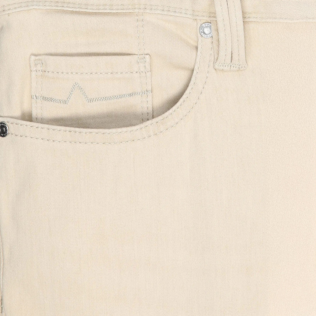 Beige Premium Regular Fit Soft Ultralight Five Pocket Pants - ALBERTO - Boutique Jacques International