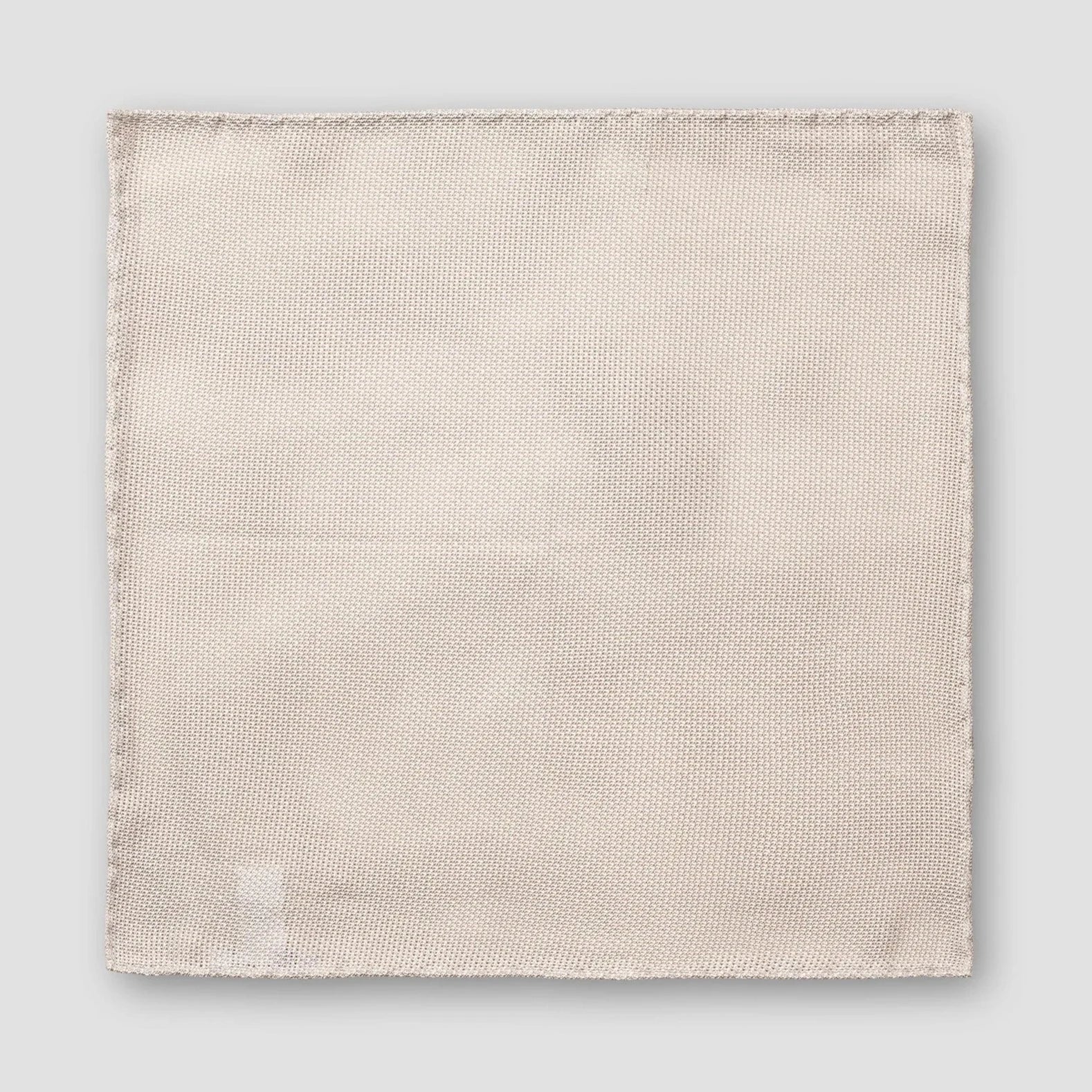 Light Beige Grenadine Silk Pocket Square - ETON