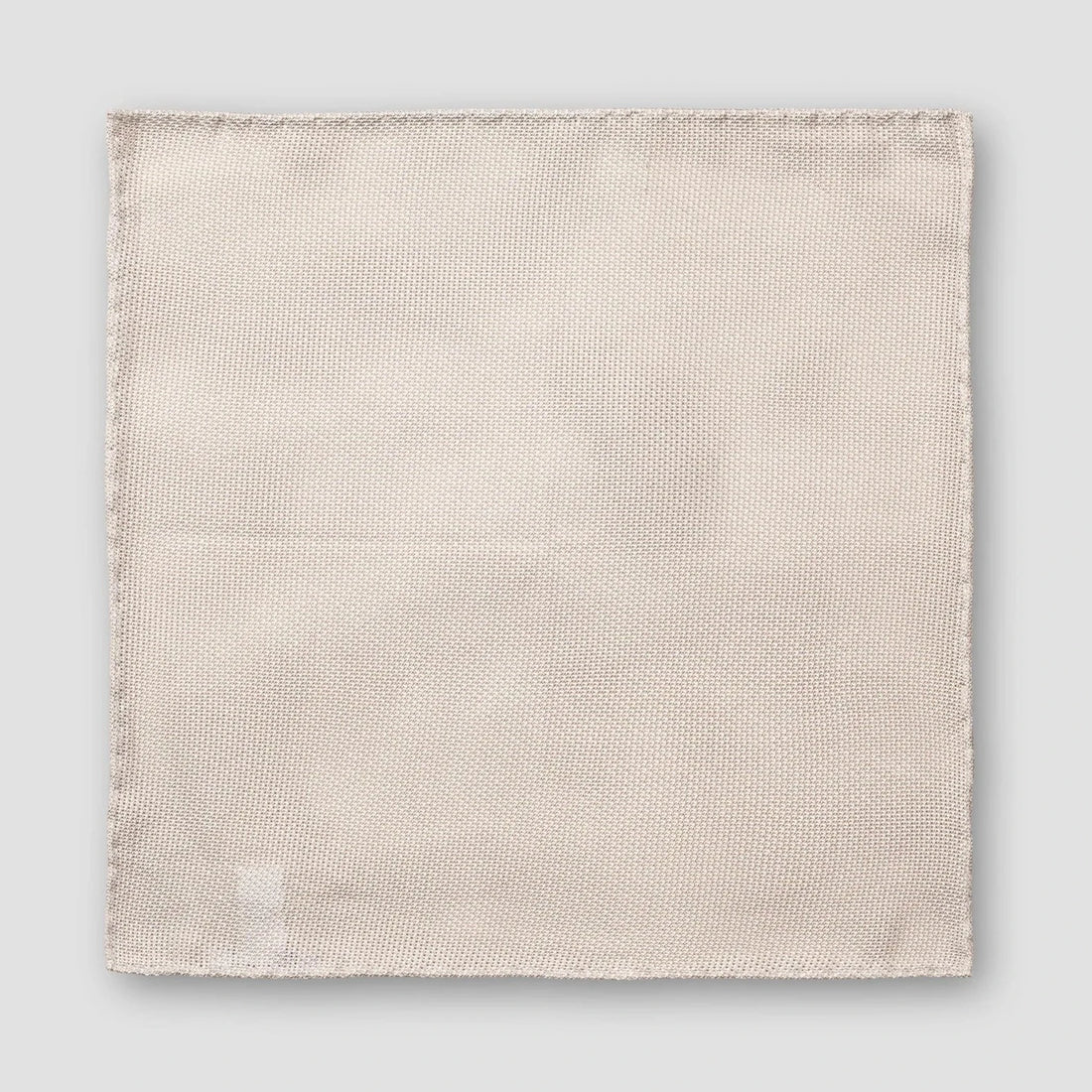 Light Beige Grenadine Silk Pocket Square - ETON