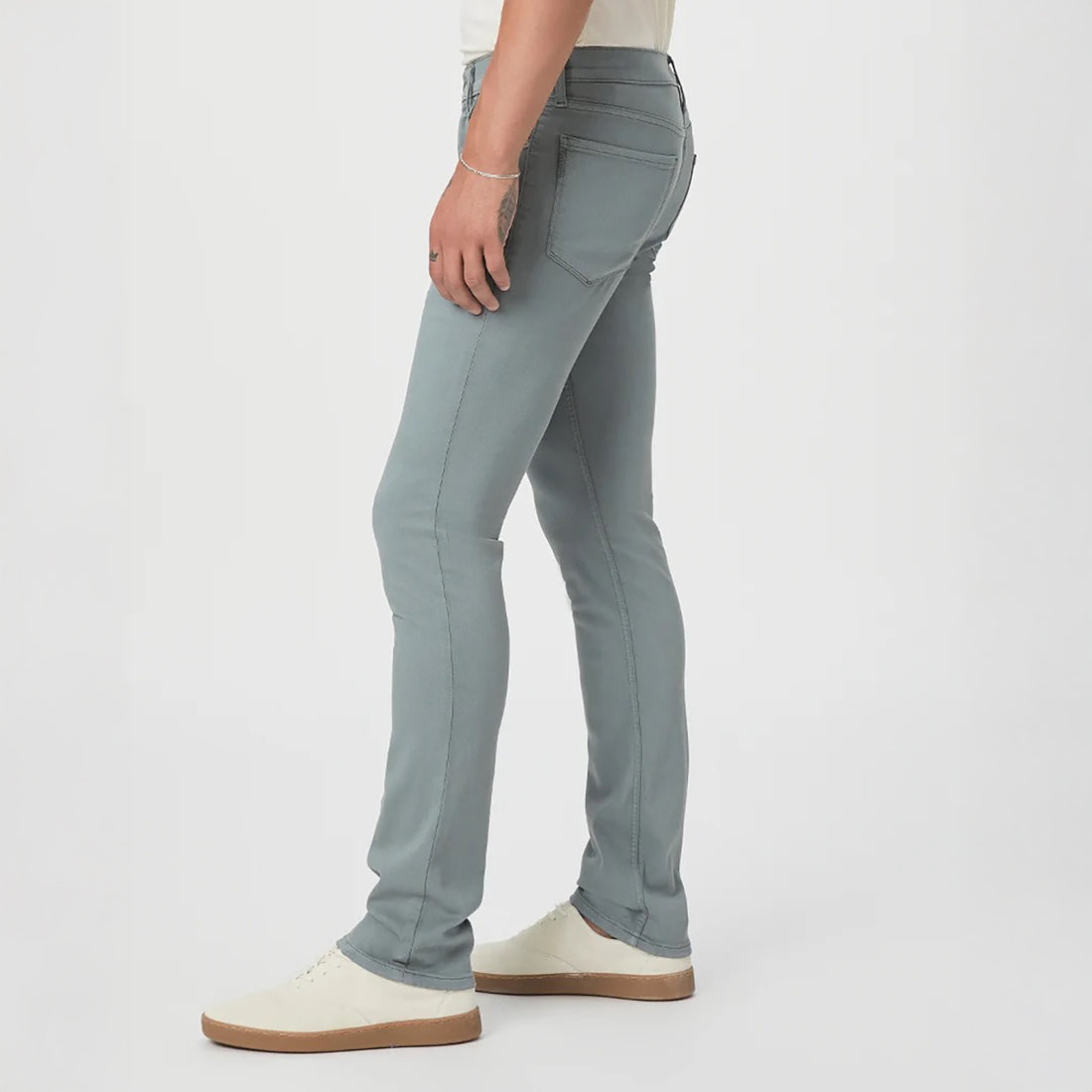 Lennox - Evening Hills Green - Slim Fit Five Pocket Jean - PAIGE