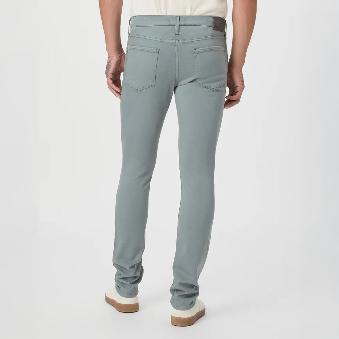 Lennox - Evening Hills Green - Slim Fit Five Pocket Jean - PAIGE