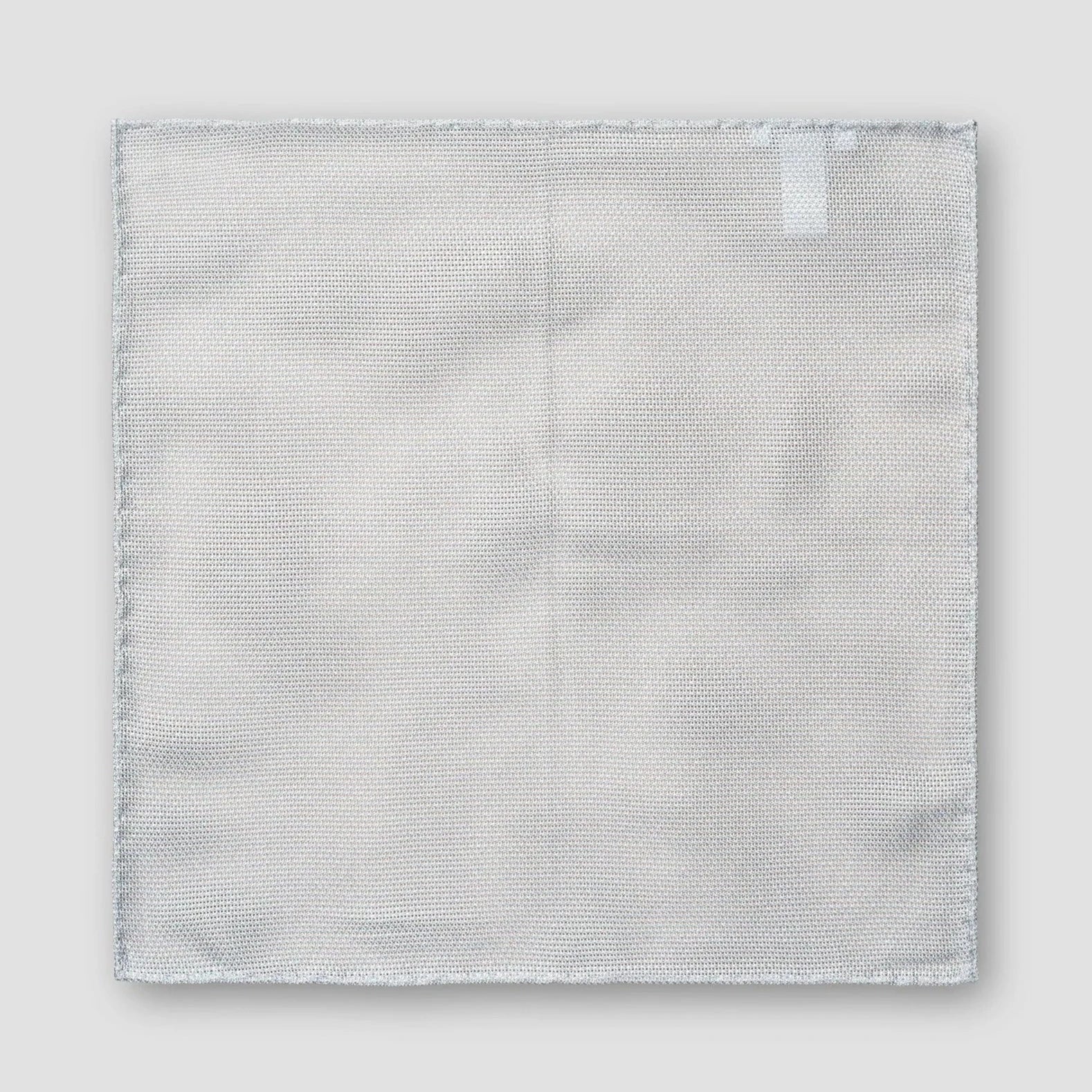 Light Blue Grenadine Silk Pocket Square - ETON