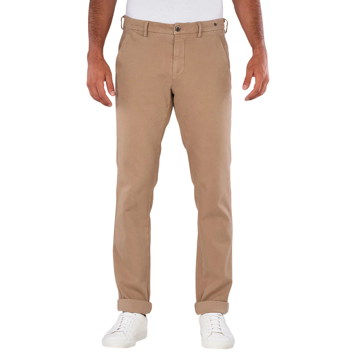 Caramel Twill Stretch Slim Fit Chino - Mason's - Boutique Jacques International