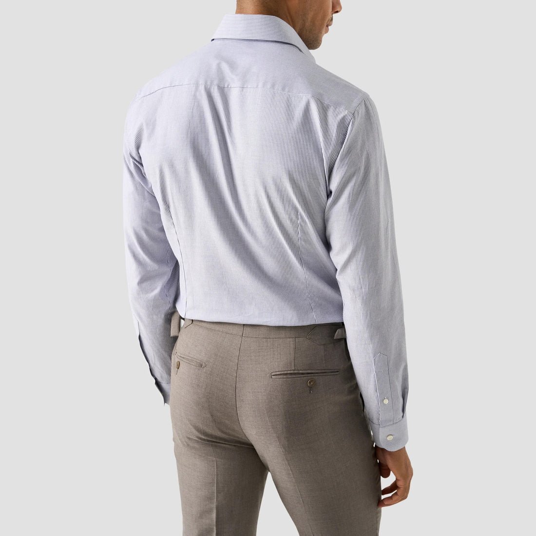 Blue Stripe Oxford Slim Fit Shirt - ETON
