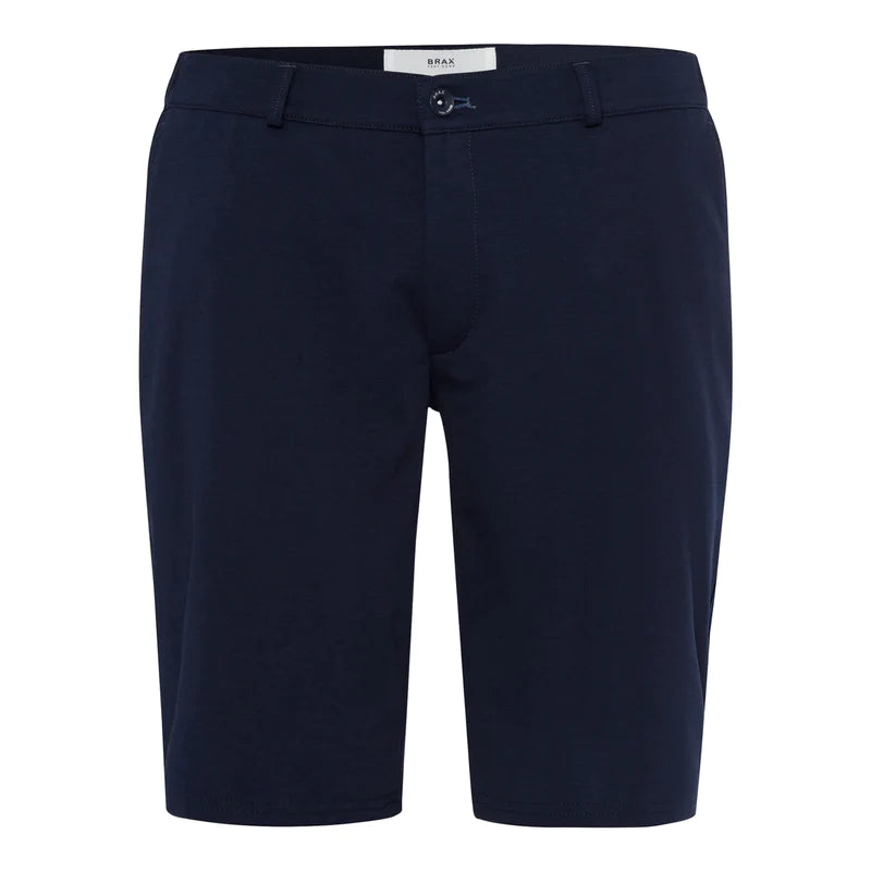 Blue Silvio Slim Fit Jersey Stretch Shorts - Brax - Boutique Jacques International