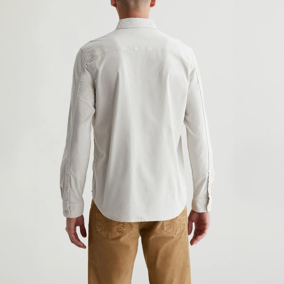 Aiden Pebble Creek Velvet Stretch Corduroy Overshirt - AG