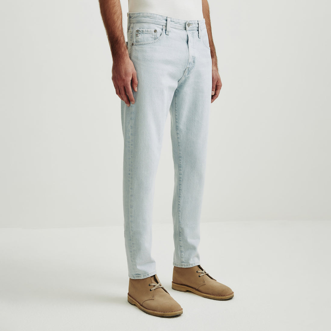 Chalet Ultra Pale Blue Tellis Modern Slim Fit Denim - AG Jeans