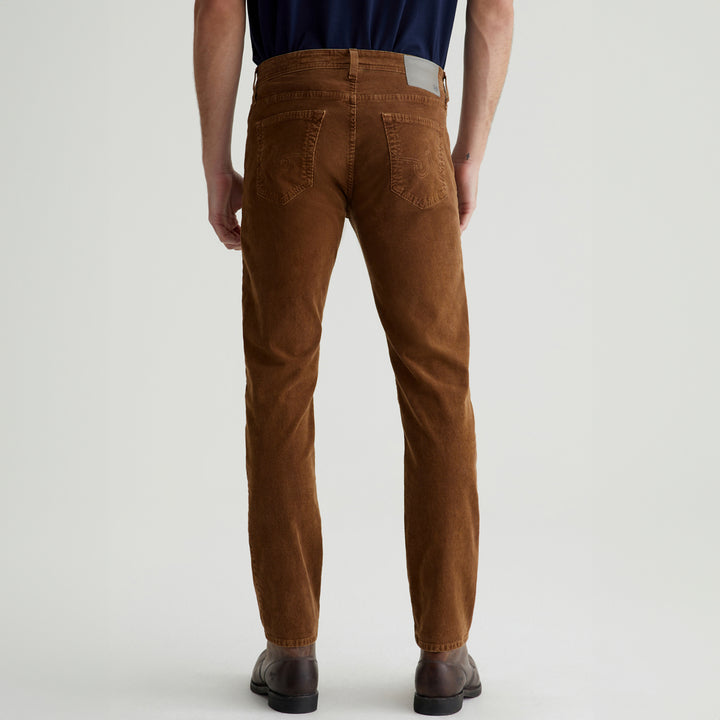 Sulfur Roasted Acorn Modern Slim Tellis Corduroy Pants - AG