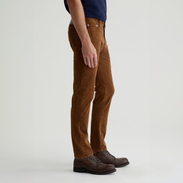 Sulfur Roasted Acorn Modern Slim Tellis Corduroy Pants - AG
