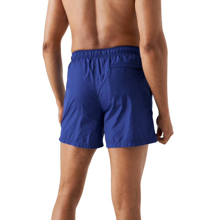Mid Blue Solid Swimming Shorts - ETON