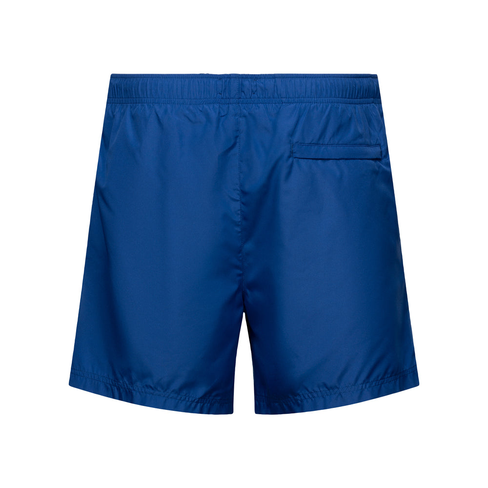 Mid Blue Solid Swimming Shorts - ETON