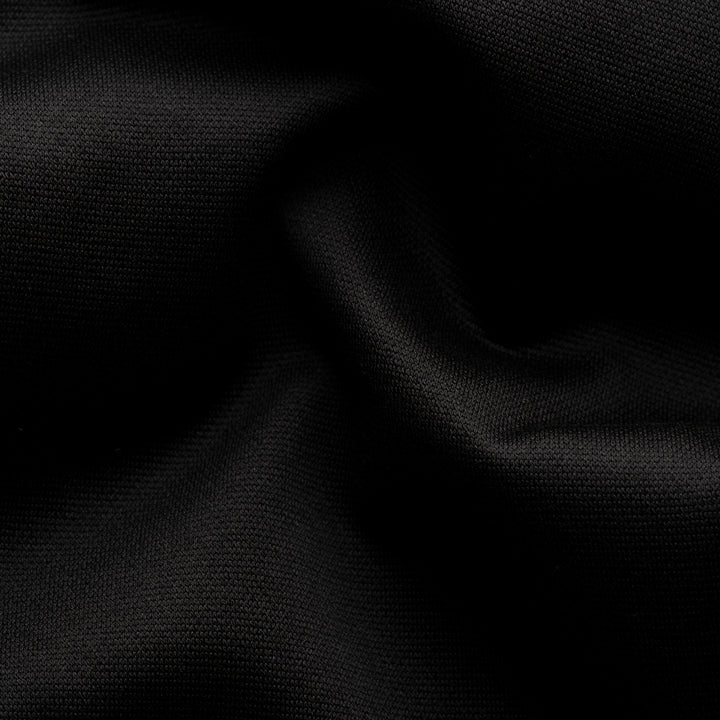 Black Solid Filo Di Scozia Knitted Jacquard Slim Fit Shirt - ETON