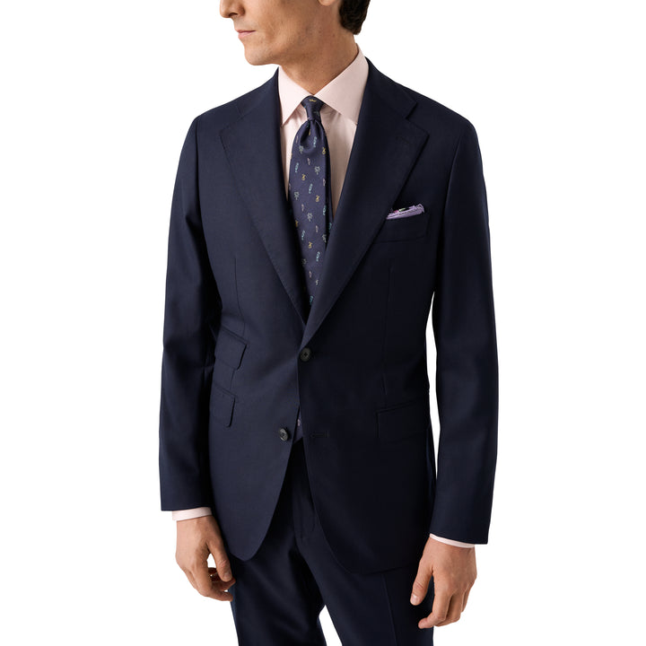 Solid Pink Cotton Tencel-Lyocell Slim Fit Shirt - ETON