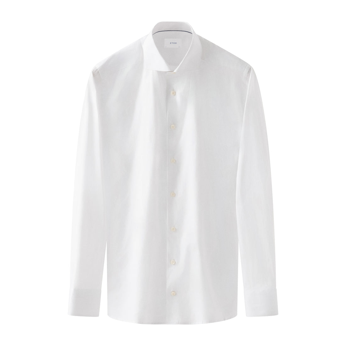 White Solid Signature Oxford Slim Fit Dress Shirt - ETON