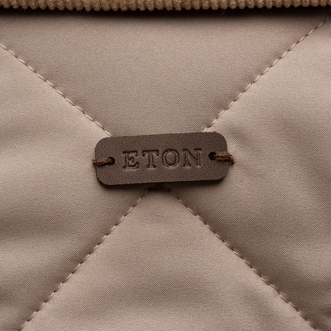 Beige Quilted Shell Water-Repellent Vest - ETON - Boutique Jacques International