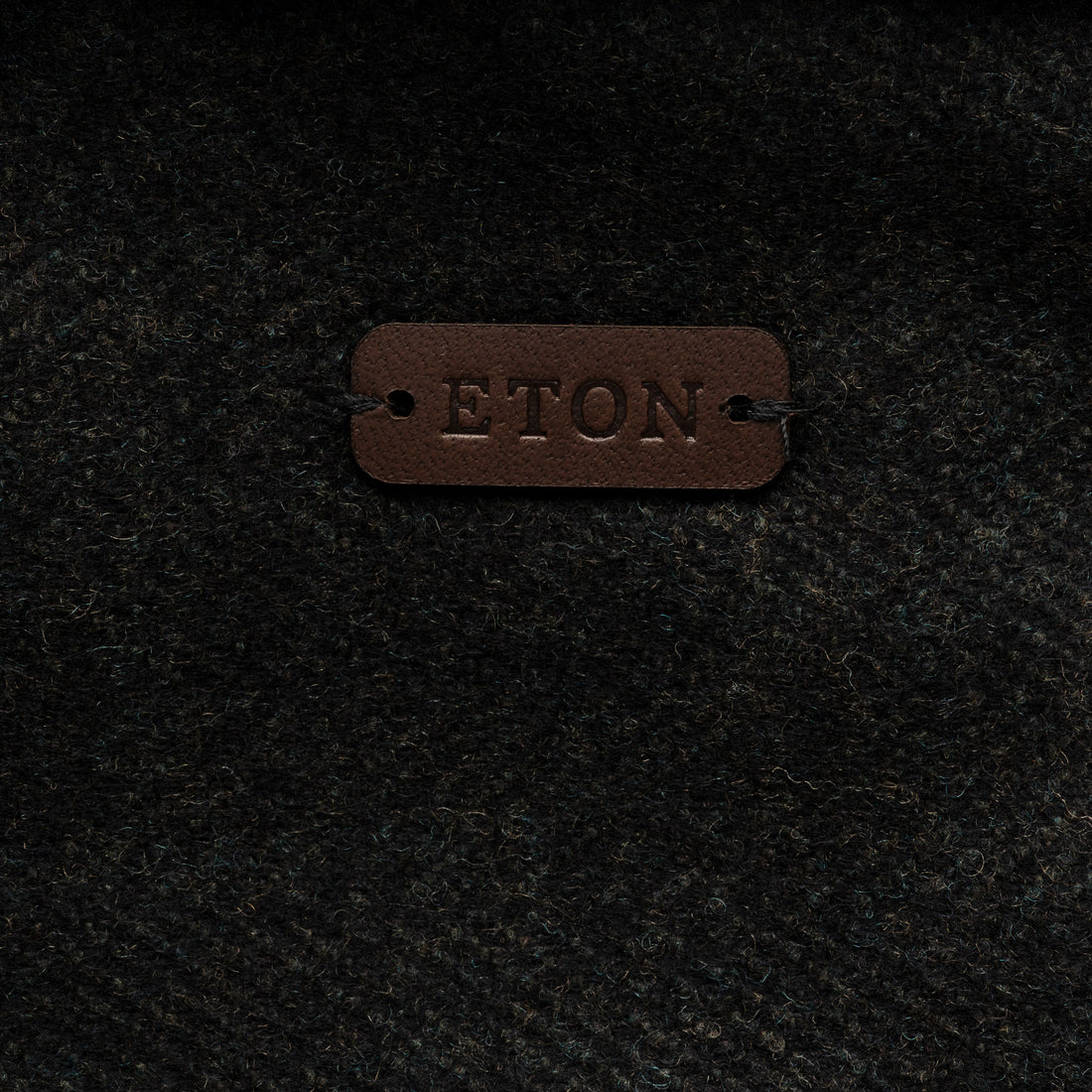 Dark Green Herringbone Wool-Cashmere Chore Jacket - ETON
