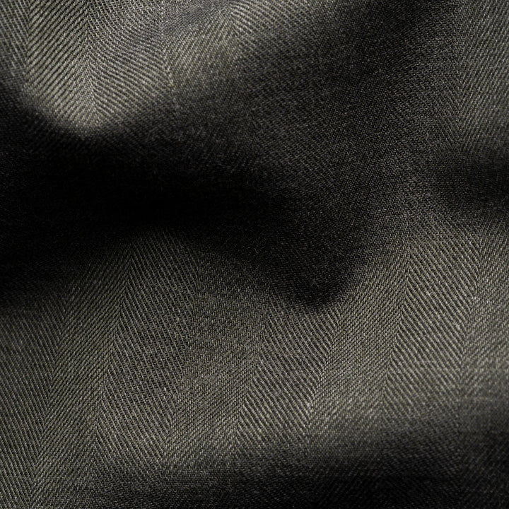 Green Solid Signature Flannel Slim Fit Shirt - ETON