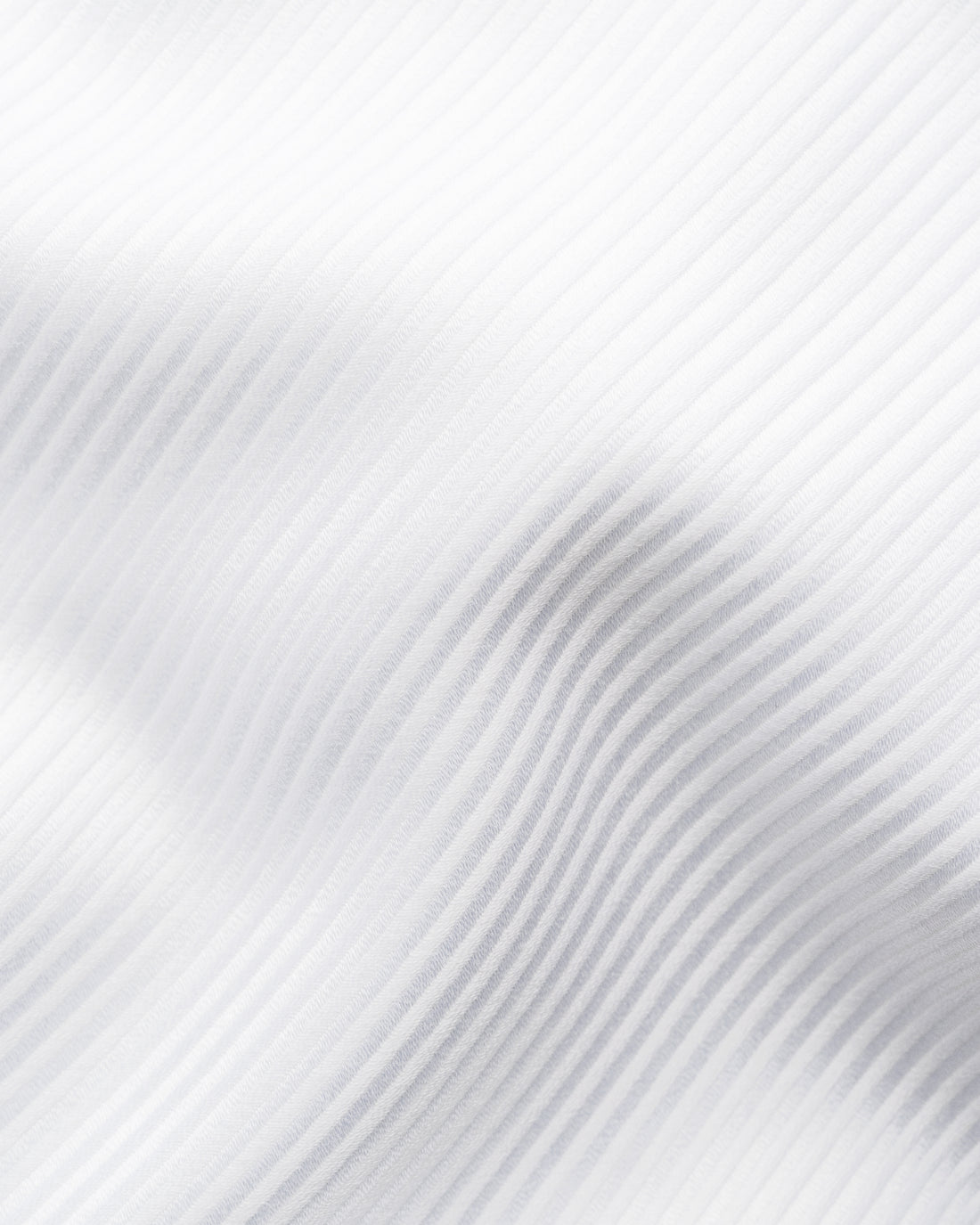 White Solid King Twill Contemporary Fit Dress Shirt - ETON