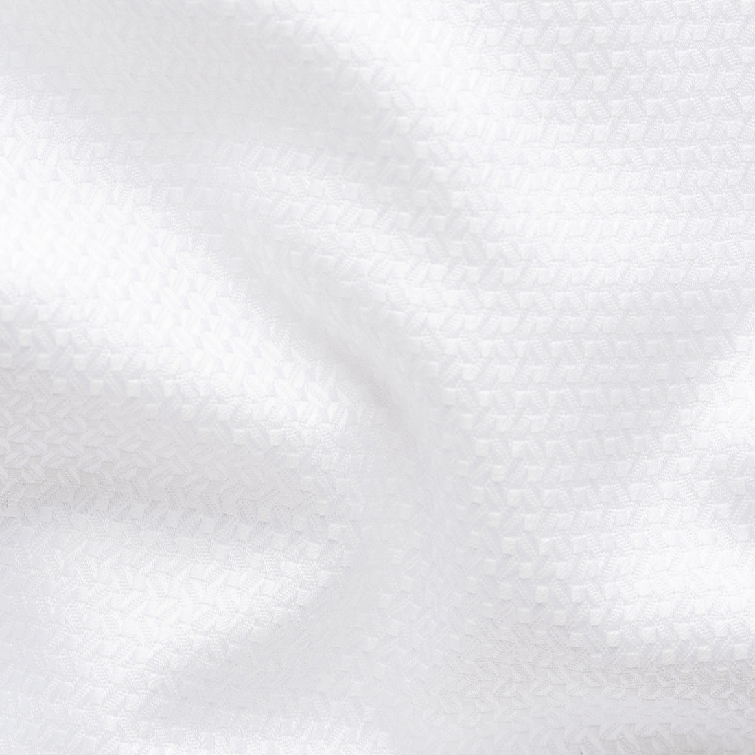 White Semi-Solid Dobby Contemporary Fit Dress Shirt - ETON