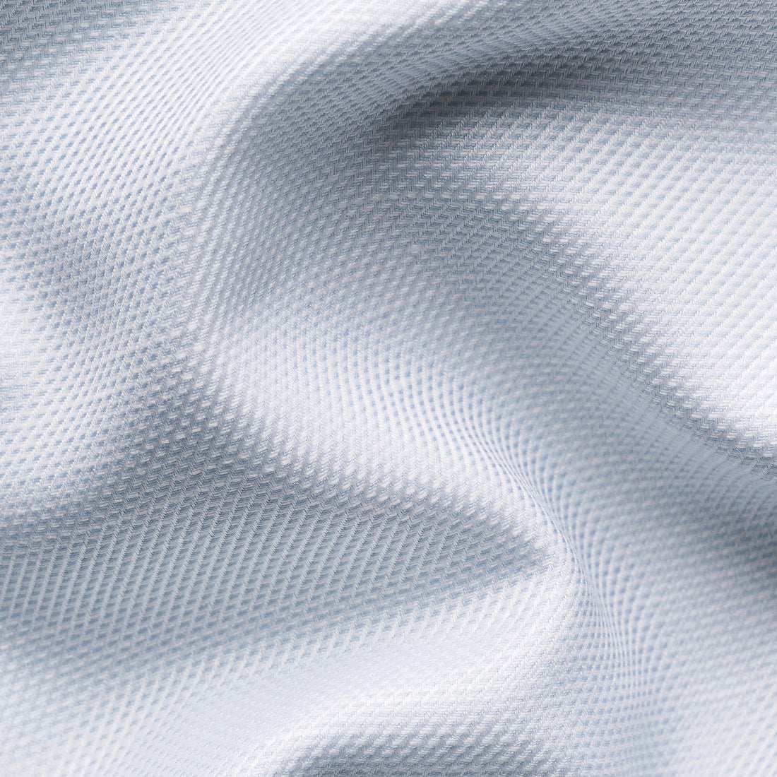 Light Blue Semi-Solid Elevated Cotton/Linen Slim Fit Shirt - ETON - Boutique Jacques International