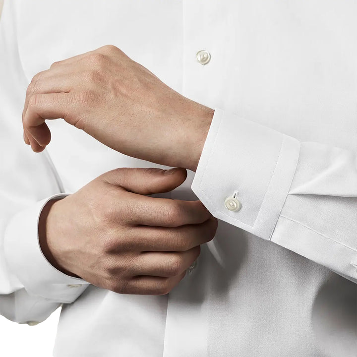 White Signature Twill Slim Fit Dress Shirt - ETON