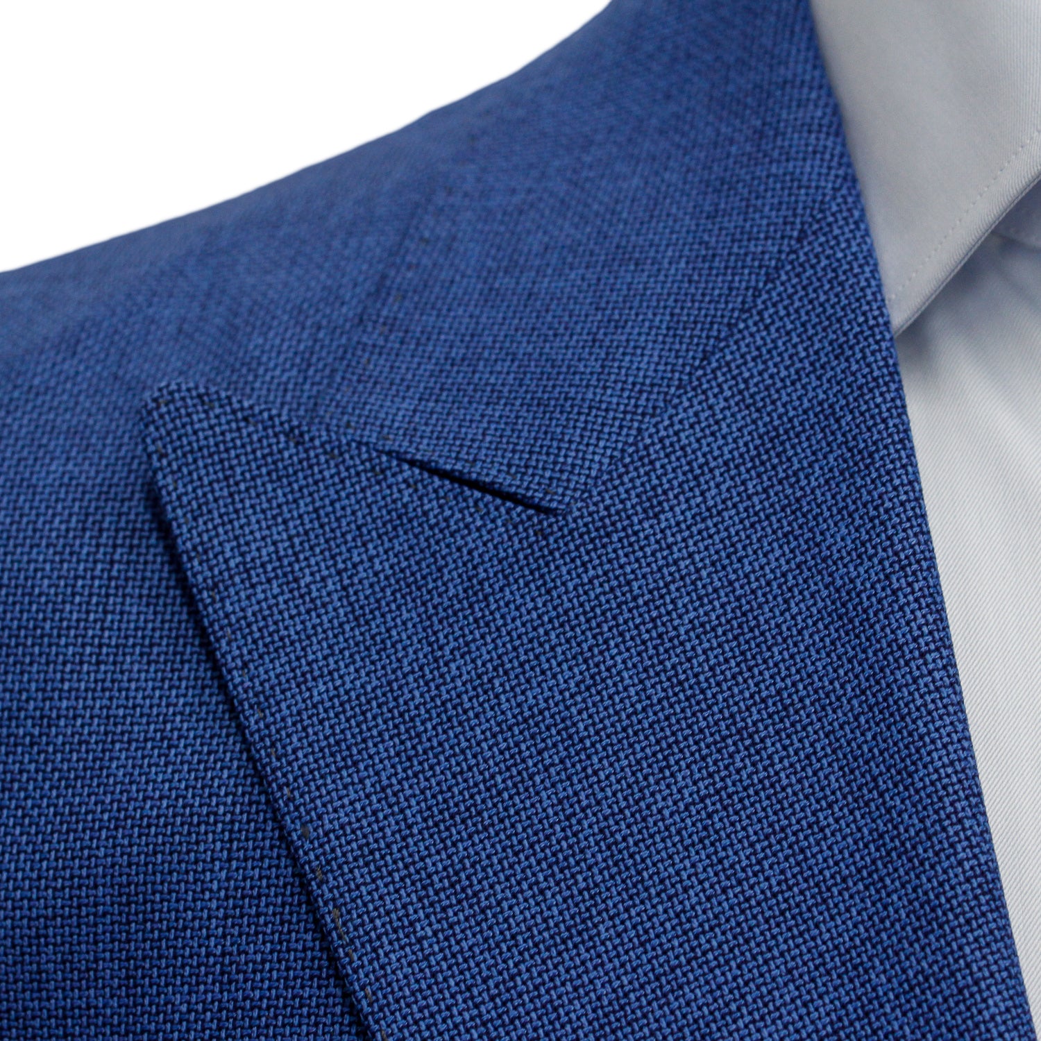 Mid-Blue Birdseye Marco Contemporary Fit Sport Jacket - Jack Victor - Boutique Jacques International