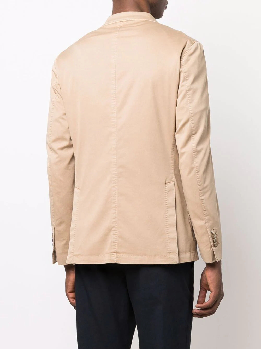 Tan Linen Blend L.B.M 1911 Sport Coat - Boutique Jacques International