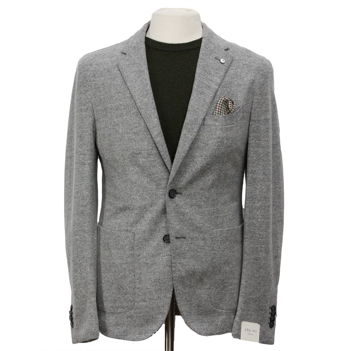 Gray Alpaca Sport Jacket - L.B.M. 1911 - Boutique Jacques International