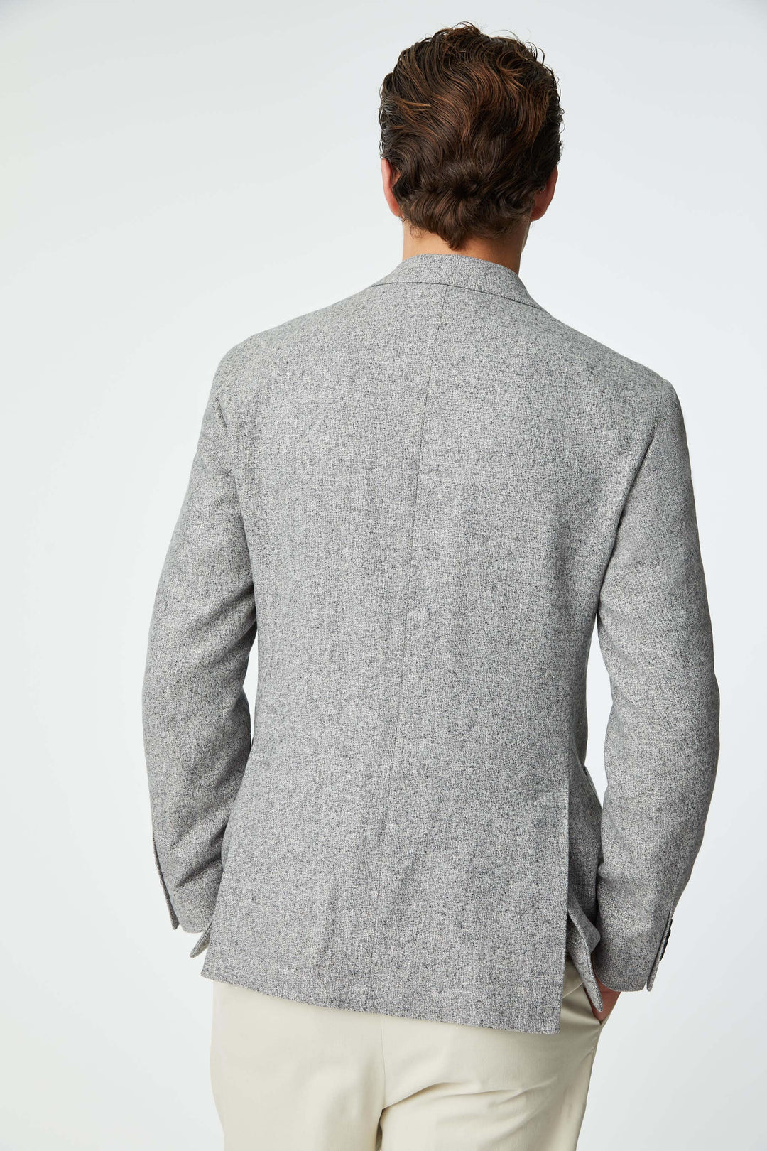 Gray Alpaca Sport Jacket - L.B.M. 1911 - Boutique Jacques International